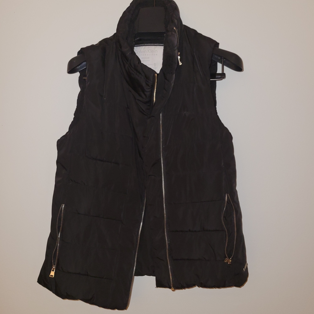 Calvin Klein Black Performance Vest